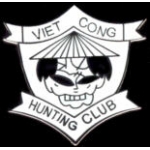 VIETNAM VIET CONG HUNTING CLUB PIN DX